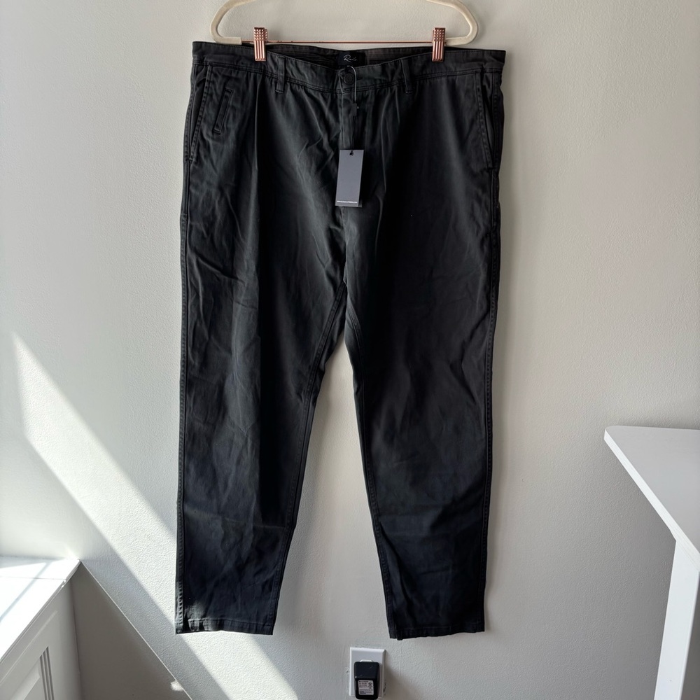 Rails Thomas Pants In Charcoal Sz 38